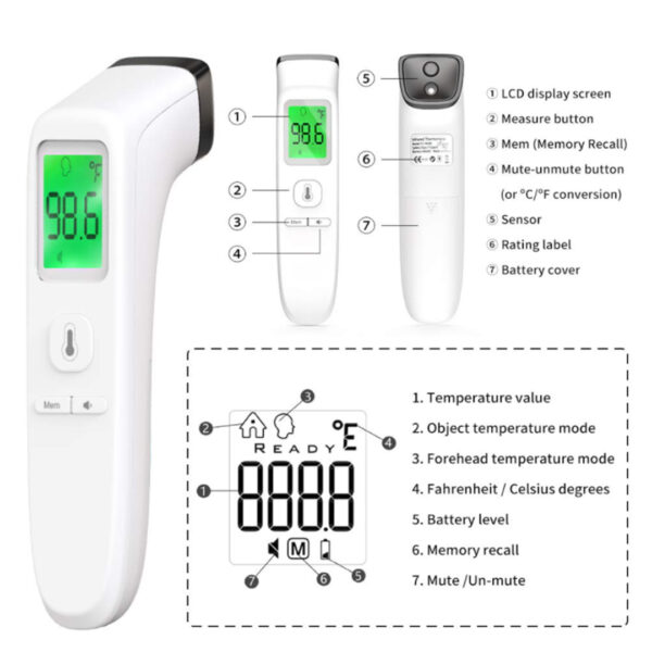 Jumper Non-Contact Infrared Thermometer - PPE Buy Direct